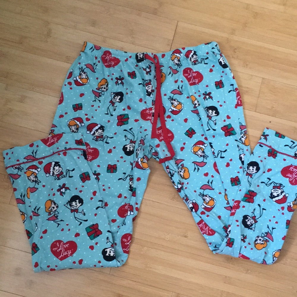 Retro pajamagram I love lucy pajama bottoms